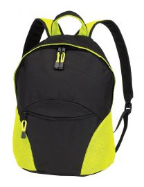 Rucksack "Neon" schwarz/gelb