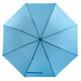 Windproof- Stockschirm "Wind" hellblau